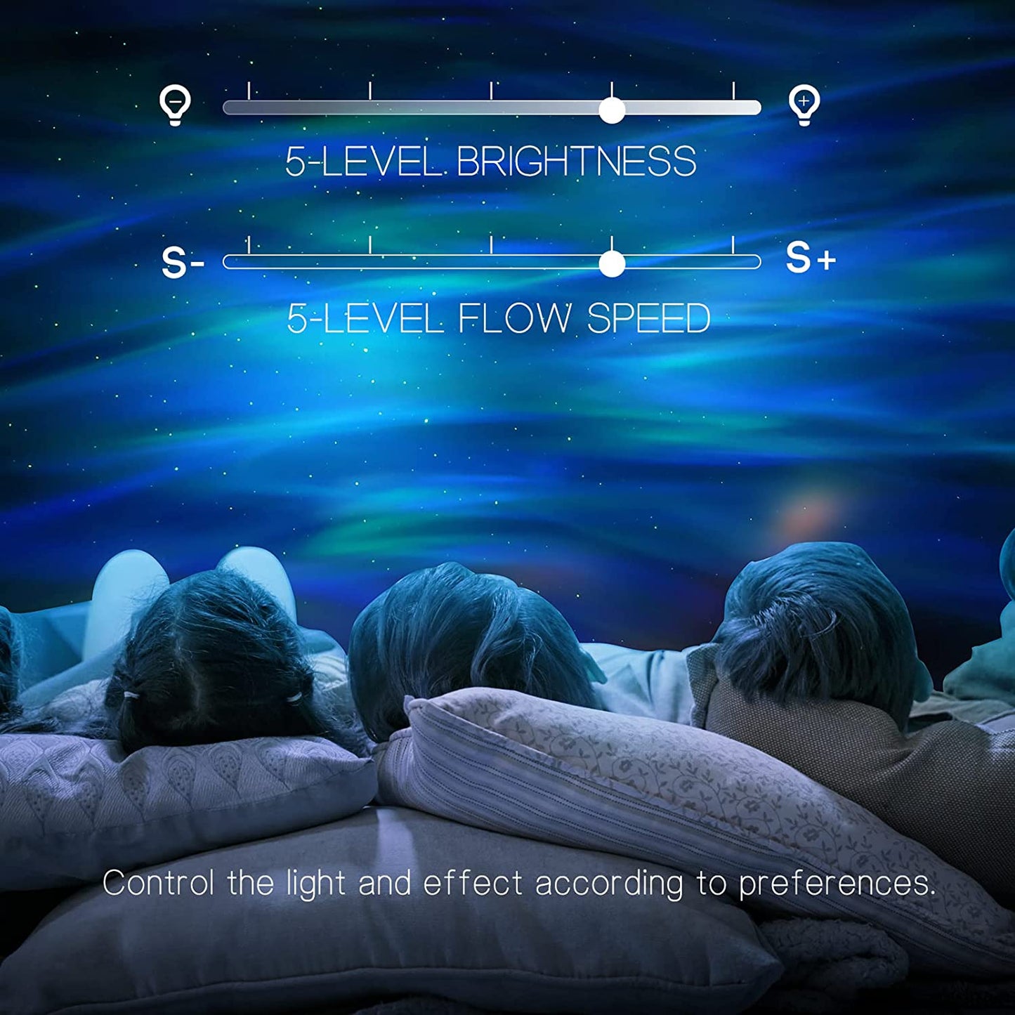 Northern Galaxy Light Aurora With Soothing Music & Relaxing Aurora Effects