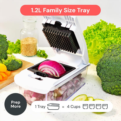 4-in-1 Pro Vegetable Chopper & Slicer – Time-Saving Kitchen Tool