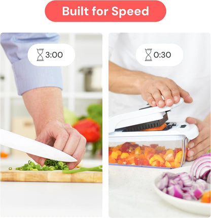 4-in-1 Pro Vegetable Chopper & Slicer – Time-Saving Kitchen Tool